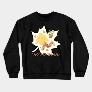 Cozy November Crewneck Sweatshirt